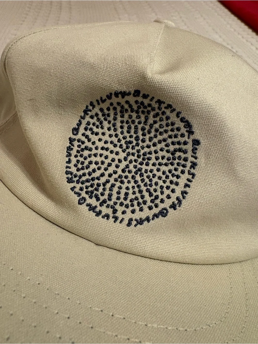 Quiksilver Alex Kopps Beige Graphic 6-Panel Cap